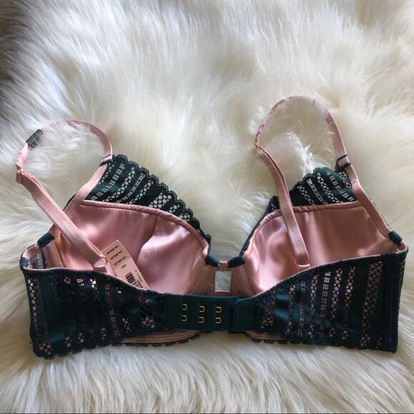 victoria secret luxe plunge lightly lined bra - Picture 4 of 8